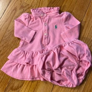 Ralph Lauren 3M Girl Pink Dress